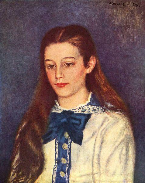 Pierre-Auguste Renoir Portrat der Therese Berard oil painting image